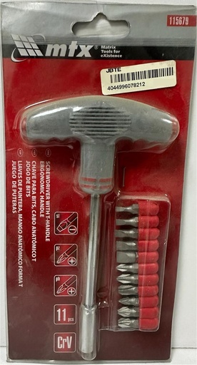 [115679]  MTX SCREW DRIVER SET WITH HANDLE 