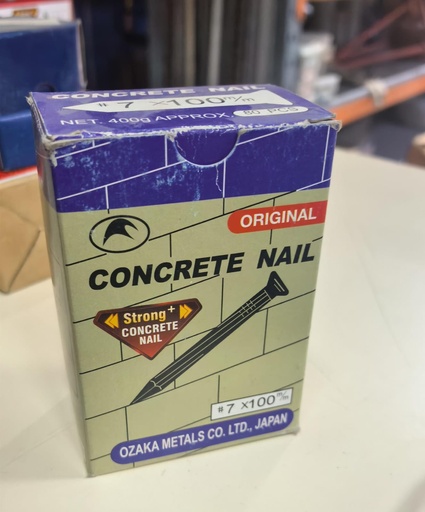  NAIL CONCRETE 7X100 4" - JAPAN 
