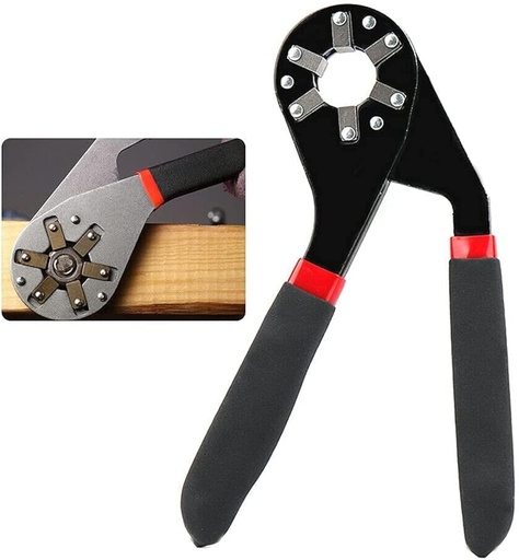 [ مفتاح ربط سحري سداسي ]  NEW OUTER HEXAGONAL MAGIC WRENCH 8" 3/4 -CHINA 