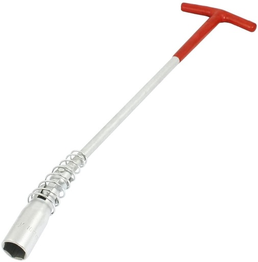 [سدادةSPANNER T  مقبض احمر21MM T TYPE SPANNER]  PLUG SPANNER T HANDLE RED 21MM 