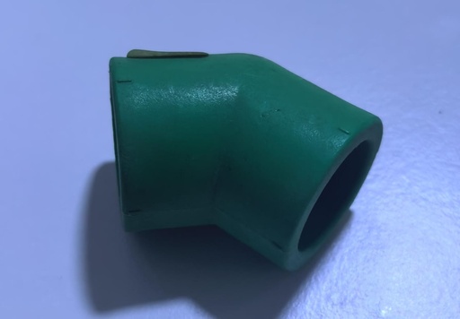 [  اخضرELBO 3/4" 45D 25MM -  الماني ]  PPR ELBO 3/4" 45D 25MM 