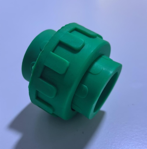 [ GREEN UNION 1'' ]  PPR UNION 1'' 32MM 