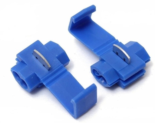 [ AUTOMASTER STRIPPING QUICK SPLICE 878101/878107- مشقبية ]  QUICK SPLICE WIRE CONNECTOR BLUE (AUTOMASTER) - TAIWAN 