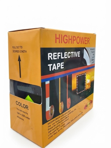  REFLECTIVE TAPE 3" (ALL COLOR) - HIGHPOWER 