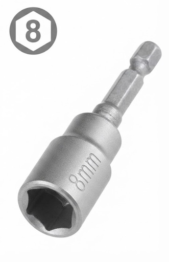 [ RT-8583 مفك صواميل ]  ROTO NUT SETTER MAGNETIC 8MM - TAIWAN 