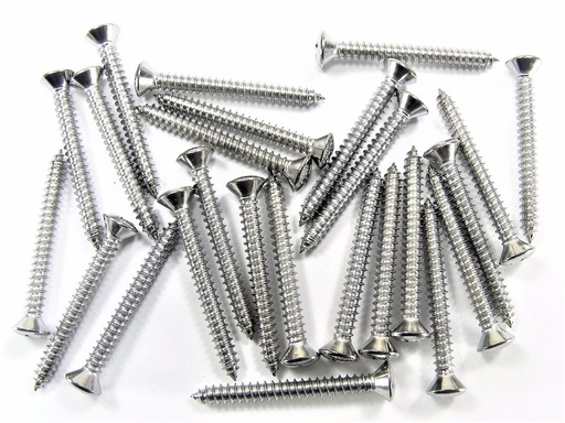 [ SELF TAPING  برغيFH AB NICKLE 032-10X1-1/2" ]  SELF TAPING SCREW FH AB NICKLE 032-10X1-1/2" 