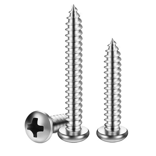 [ SELF TAPPING  برغيPAN HD - 6X1-1/2" ]  SELF TAPPING SCREW PAN HD - 6X1-1/2" 
