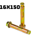 [ SLEEVE ANCHOR  مزلاج بندق نوع039-16X150 ]  SLEEVE ANCHOR BOLT NUT TYPE 039-16X150 