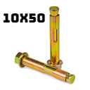[ SLEEVE ANCHOR  مزلاج بندق نوع316-10X50 ]  SLEEVE ANCHOR BOLT NUT TYPE 316-10X50 