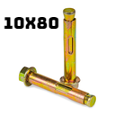 [  ]  SLEEVE ANCHOR BOLT NUT TYPE 316-10X80 