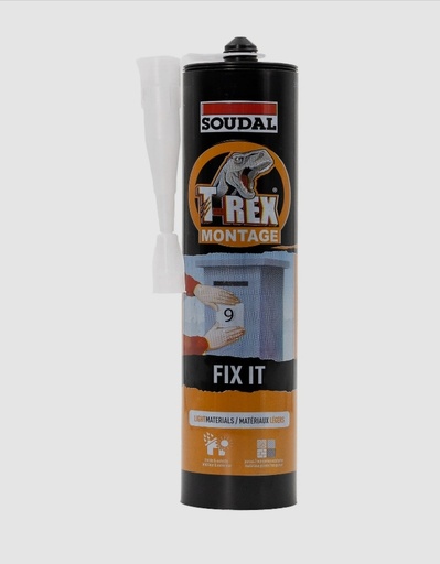 [  ]  SOUDAL T-REX MONTAGE FIX IT 350G - BELGIUM 