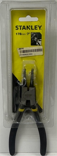 STANLEY CIRCLIP PLIER BENT EXTERIOR 7" 178MM TYPE - STHT84272-8
