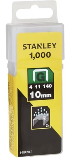 [ TRA706T ]  STANLEY STAPLES 10MM (G) HEAVY DUTY - TRA706T 