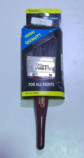 [ فرشة دهان اوسكادا ]  TENDIKO PAINT BRUSH 3" 75MM RED HANDLE - 8430 