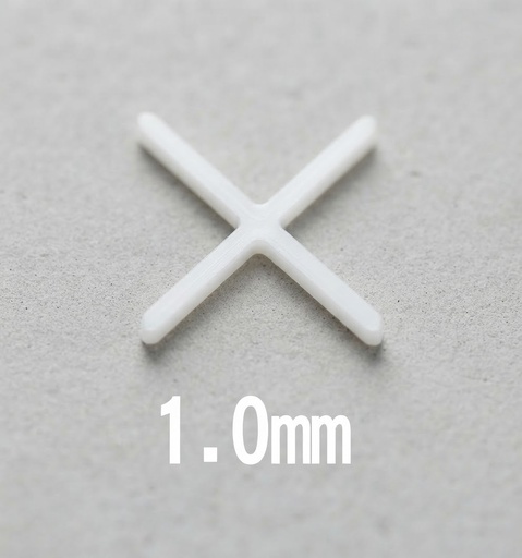 [ TILE SPACERS 1MM ]  TILE SPACERS 1MM - GULF ELITE/ALEMANTEK/FALCON 