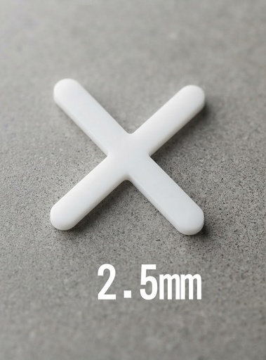 [ فواصل بلاط ] TILE SPACERS 2.5MM - GULF ELITE/ALEMANTEK/FALCON/SILVER