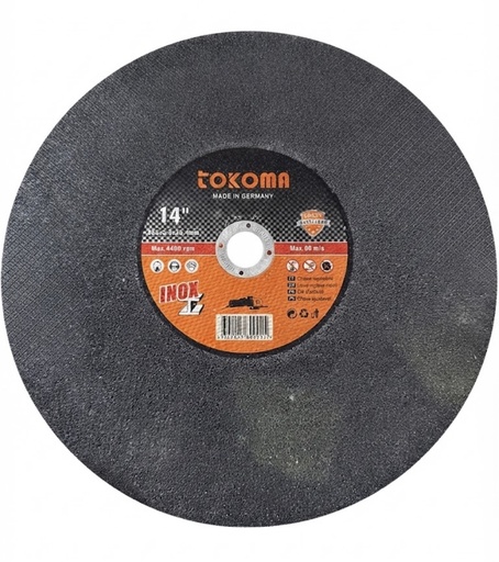 [ غس حديد ]  TOKOMA CUTTING DISC 14" 355X3.0X25.4MM-GERMANY 