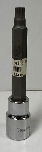 [ حبة النكى طويل 1/2 8مم ]  TOP MAX CR-V  8MM 1/2" SPLINE BIT SOCKET - TAIWAN 