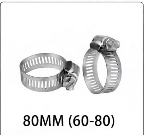[ كليبس هوز 80 ملم ]  TORC HOSE CLIP 80MM 60-80 - THAILAND 