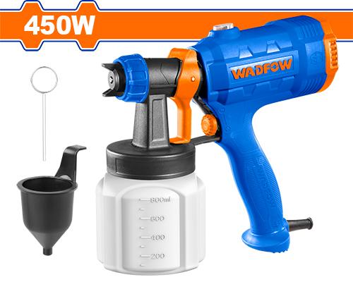 [ مسدس  ماء - ابيض ]  WADFOW WATER SPRAY GUN PLASTIC 450W -WEG1A01 