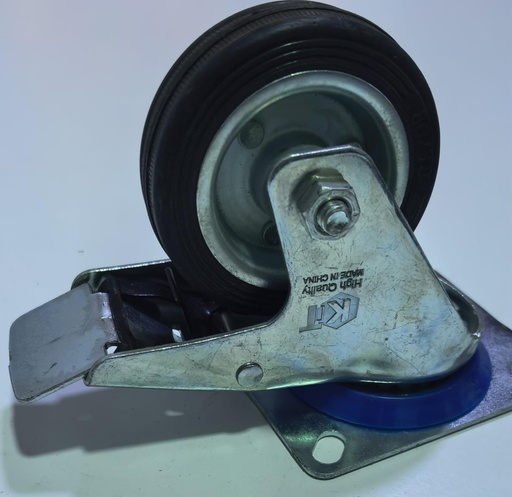 [  عجلة اسودBREAK  نوع 3 انش80-30/45 - KIT ]  WHEEL BLACK BREAK 3" 80-30/45/25-50 - KIT 