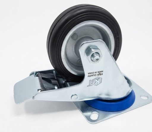[  عجلة اسودBREAK  نوع 3 انش80-30/45 - KIT ]  WHEEL BLACK BREAK 3" 80-30/45/25-50 - KIT 