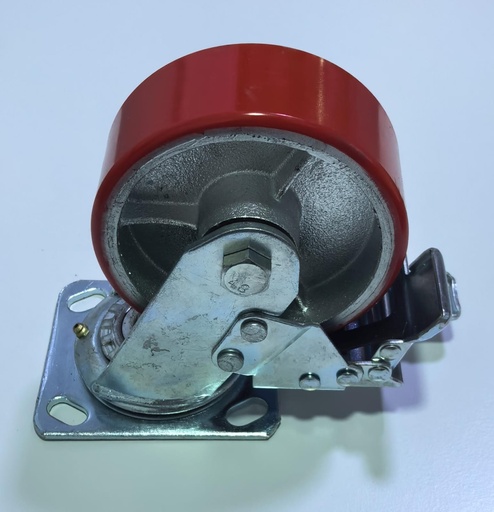 WHEEL RED BREAK TYPE 5X2 125MM 5" - KIT/2331125