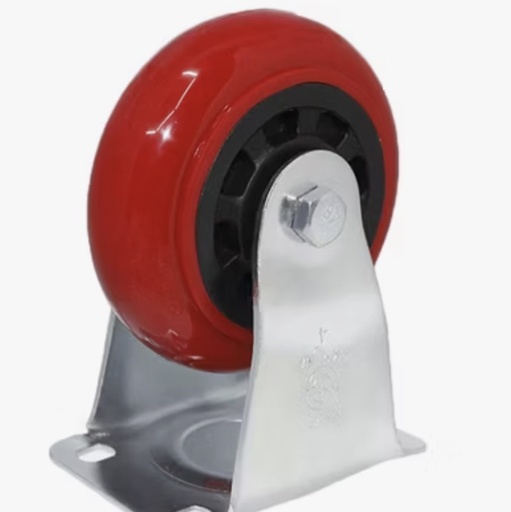  WHEEL RED RUBBER FIX 2" 50X21 - BMB 
