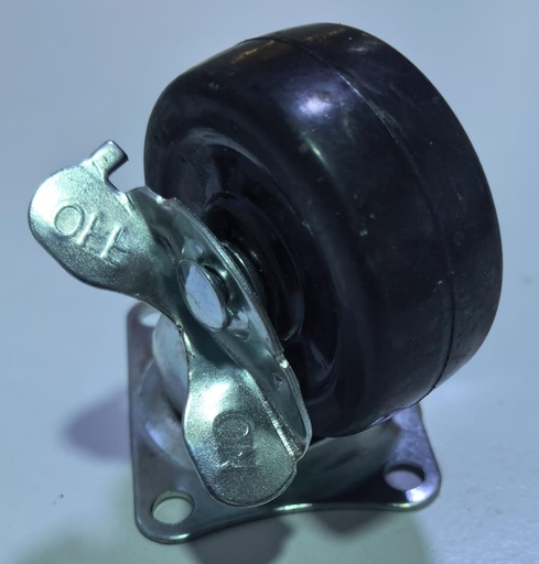 [ 2" 50MM -  كفر ربر متحرك ]  WHEEL RUBBER BREAK TYPE 2" 50MM - WORKABLE/KIT 