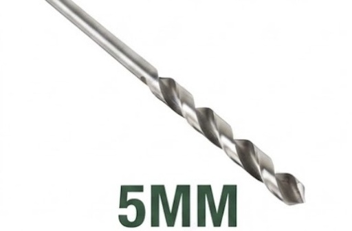 [ YDS FULL POLISH TWIST  مثقاب قطعة5MM ]  YDS FULL POLISH TWIST DRILL BIT 5MM 