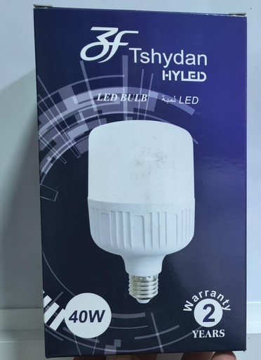 [ ET40W تالين ليد بلب 40وات 220فولت ]  ZF TSHYDAN LED BULB T SHAPE 40W 220V YELLOW -CHINA 