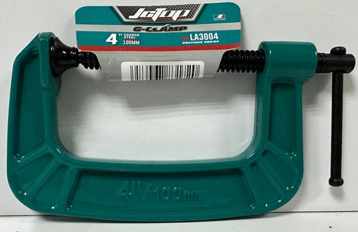[NO.LA3004] JCTOP C-CLAMP H/DUTY 4"/100MM -CHINA