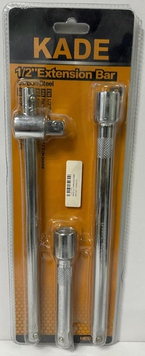 [HEB1203A] KADE 1/2" EXTENSION BAR 3PCS SET /HEB1203A