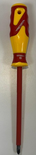 VERMOLEN'S INSULATED SCREW DRIVER BIG (-) (+) 6MMX150MM