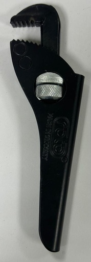 [DIN5246] ROTO ADJUSTABLE PIPE WRENCH BLACK 7"- 175MM -GERMANY