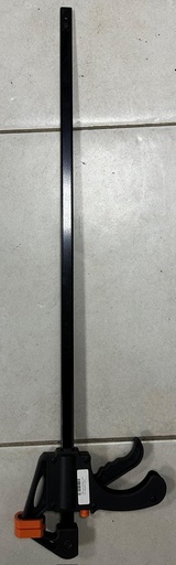 [مربط نجار AIRAJ] QUICK RATCHET BAR CLAMP 24"X75CM BLACK-CHINA