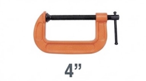 [YDS-0624 -4"] YDS G TYPE CLAMP HEAVY DUTY 4" -CHINA-