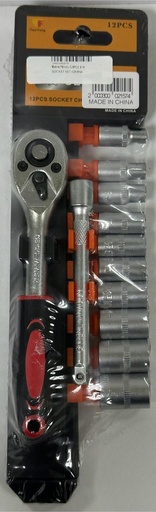 TIAN FENG 12PCS 1/4 SOCKET SET -CHINA