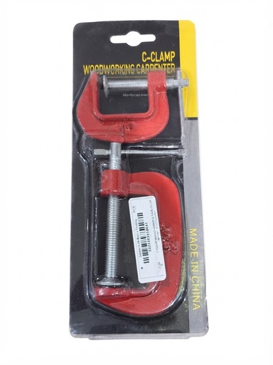 YDS C CLAMP WOODWORKING CARPENTER 2PCS SET (1"-2")-CHINA
