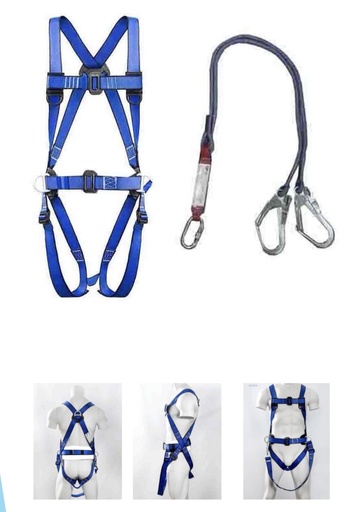 KITOOLS FULL BODY SAFETY HARNESS 2 HOOK - KT80-33302