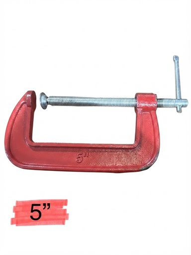 C CLAMP HEAVY DUTY 5" -CHINA