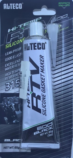 ALETCO HI-TEMP RTV SILICONE GASKET BLACK 85G-CHINA
