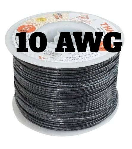 RIYADH ELECTRIC WIRE BLACK 10 - AWG 6MM-KSA