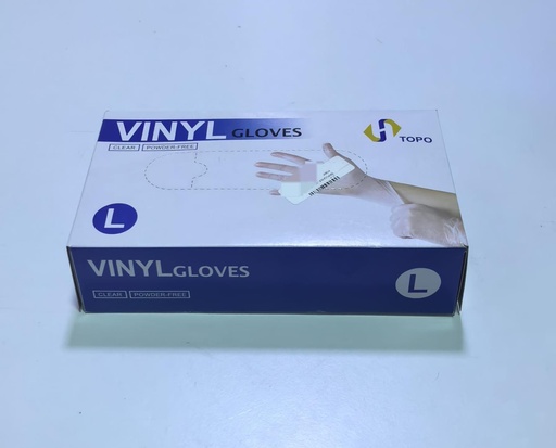 DISPOSABLE VINYL GLOVES POWDER FREE CLEAR-CHINA