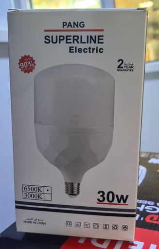 [أبيض] PANG LED BULB T SHAPE 30W 100-240V WHITE-CHINA/QB030