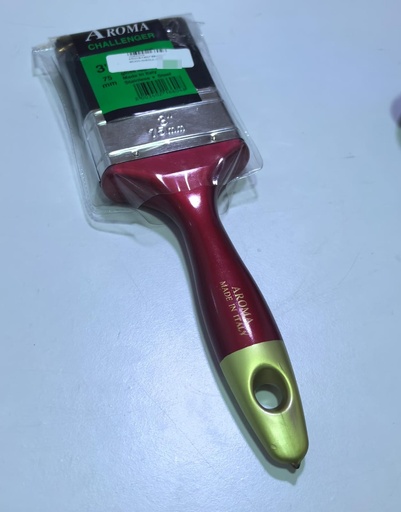 AROMA PAINT BRUSH 3" WOOD HANDLE - ITALY