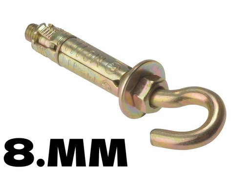 EXPANSION BOLT OPEN HOOK TYPE 8MM-CHINA