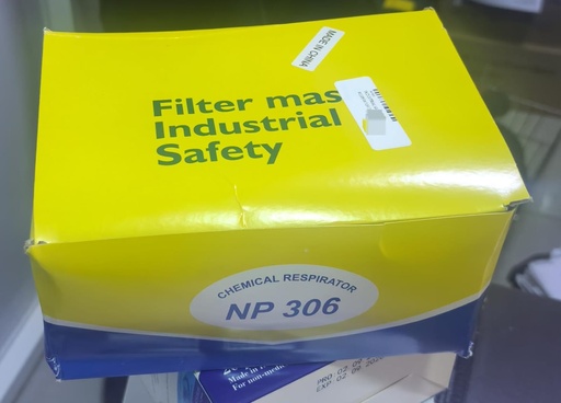 INDUSTRIAL SAFETY RESPIRATOR DOUBLE FILTER MASK-NP306