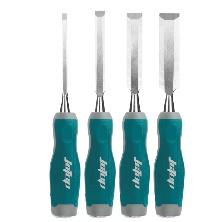 JCTOP 4PCS WOOD CHISEL SET 8-12-19-25MM NO.E07001