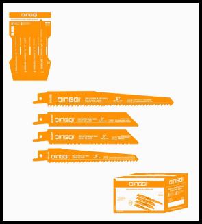 DINGQI RECIPROCATING SAW BLADE 10PCS FOR WOOD -CHINA/DG0102